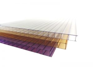8mm double wall polycarbonate sheet