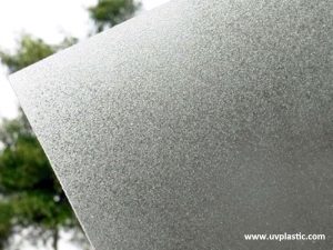 Frosted polycarbonate