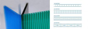 Multiwall Polycarbonate sheet profile