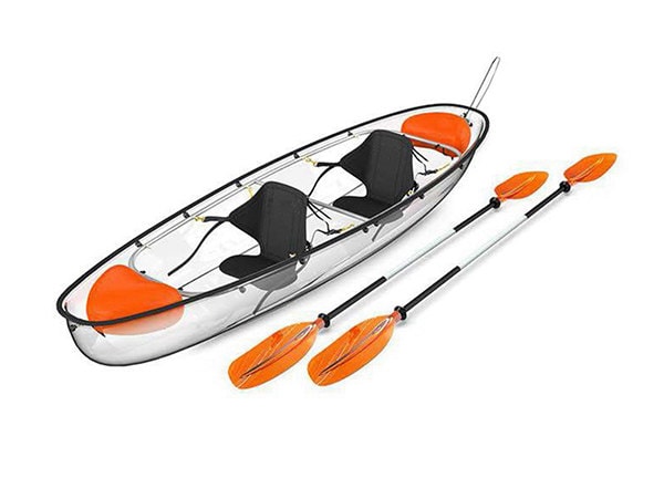 kayak transparente
