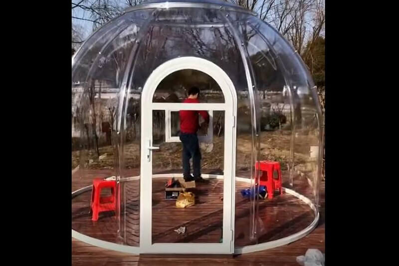 Clear Bubble tent